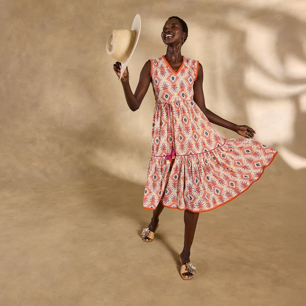 Annetta Eyelet Dress