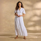 Juno Eyelet Dress. Petite