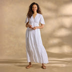 Juno Eyelet Dress. Petite