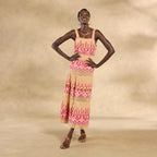 Garden Sunset Dress. Petite