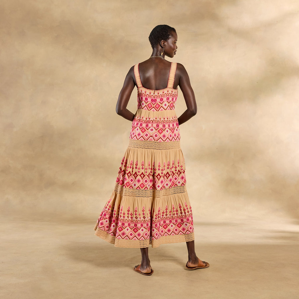 Garden Sunset Dress. Petite