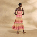 Garden Sunset Dress. Petite