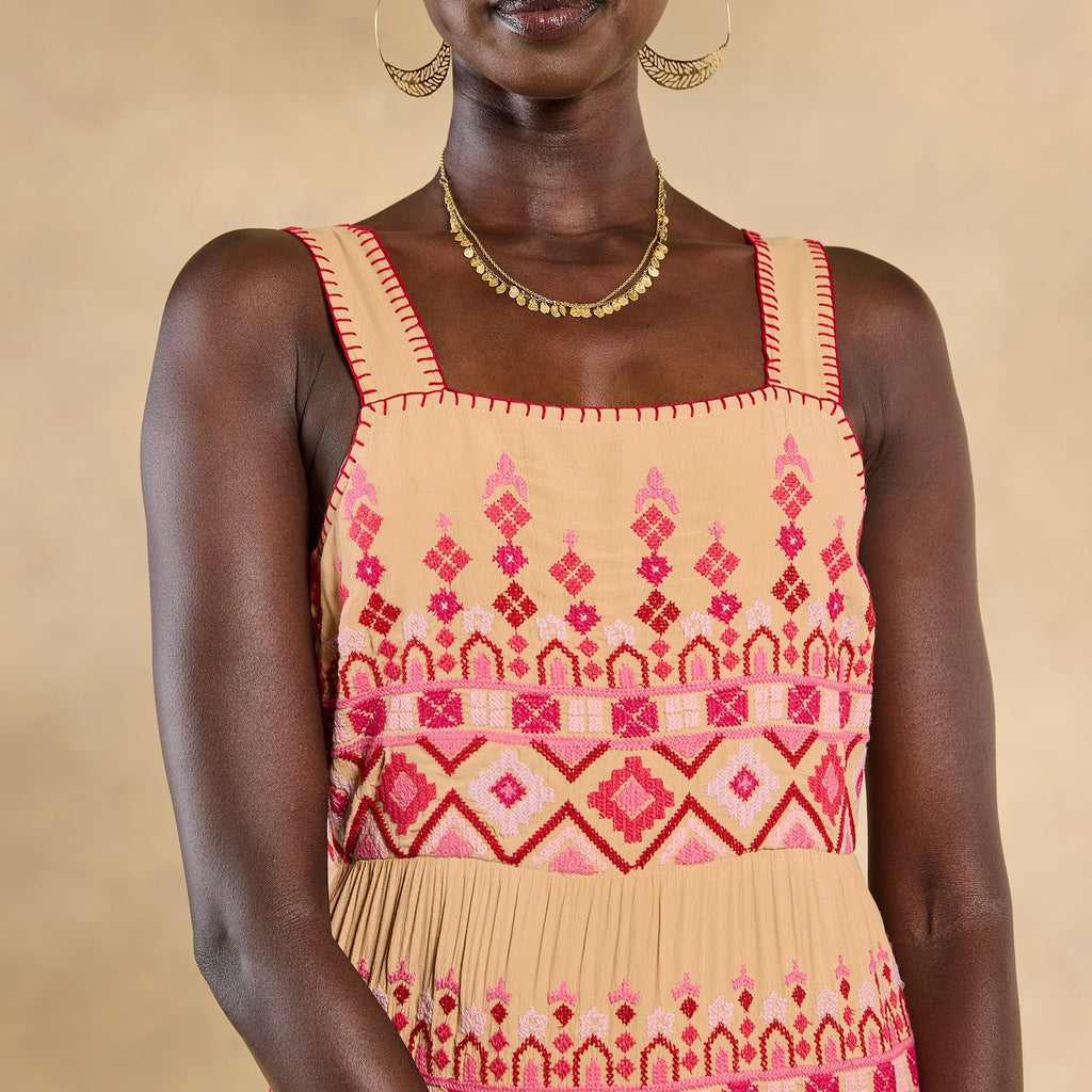 Garden Sunset Dress. Petite