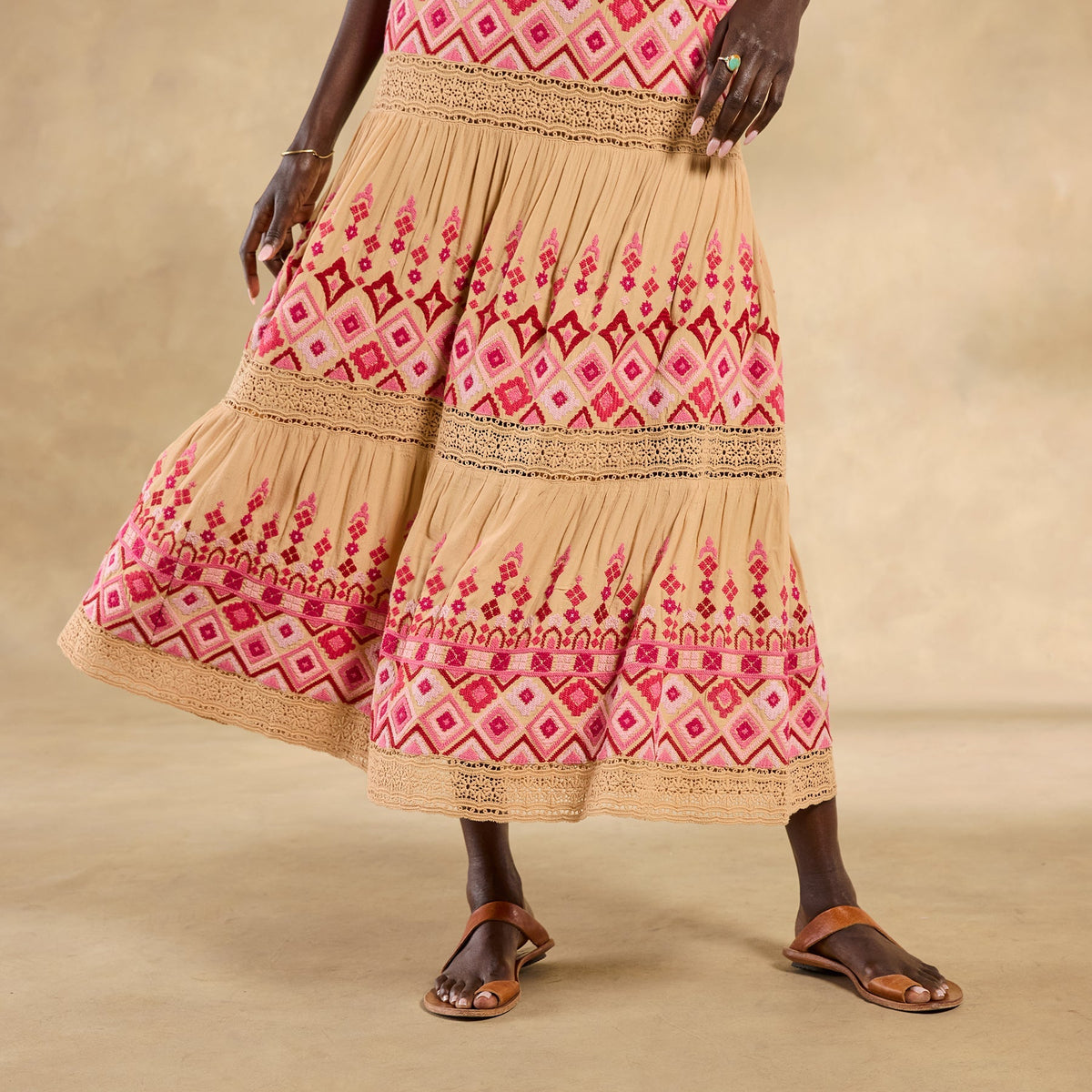 Garden Sunset Dress. Petite