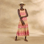 Garden Sunset Dress. Petite