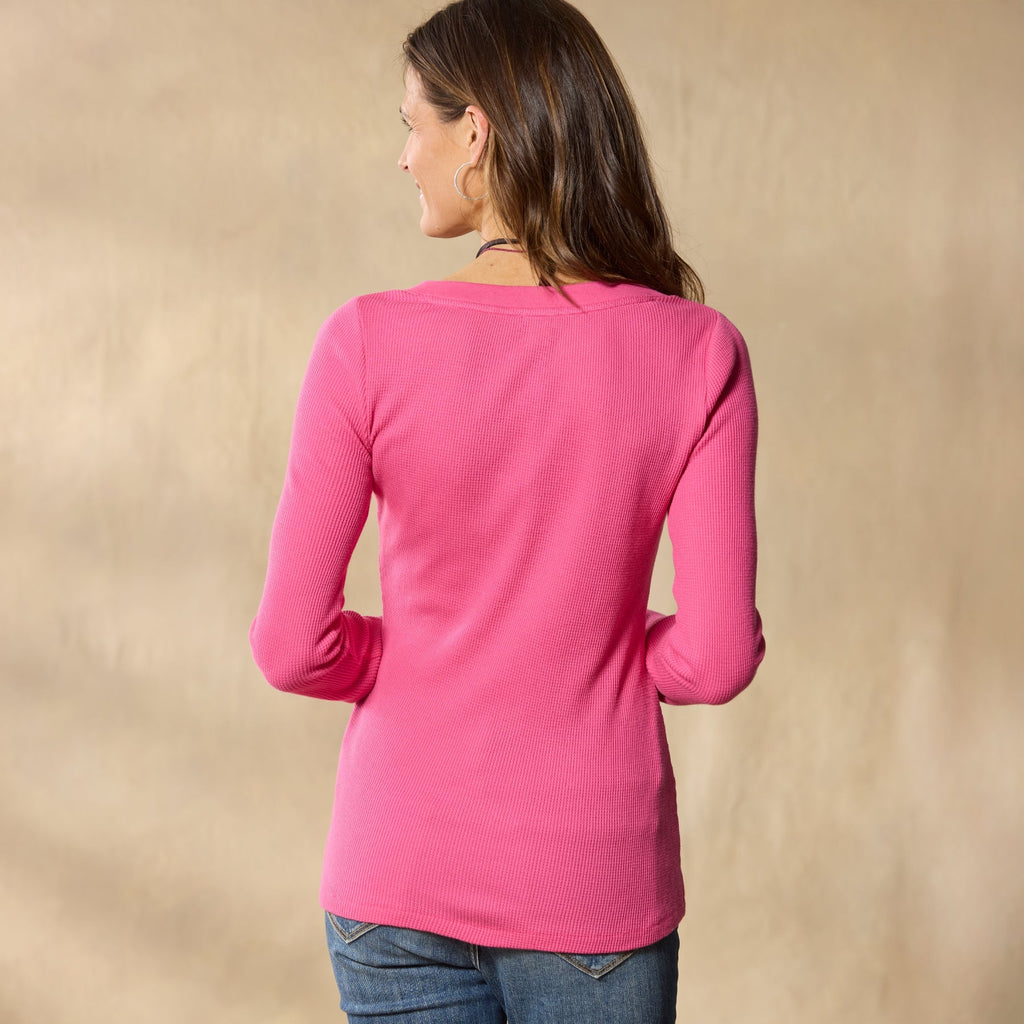 Voyager  V-Neck Thermal. Petite