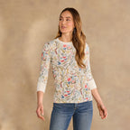 Sausalito 3/4 Sleeve Thermal. Petite