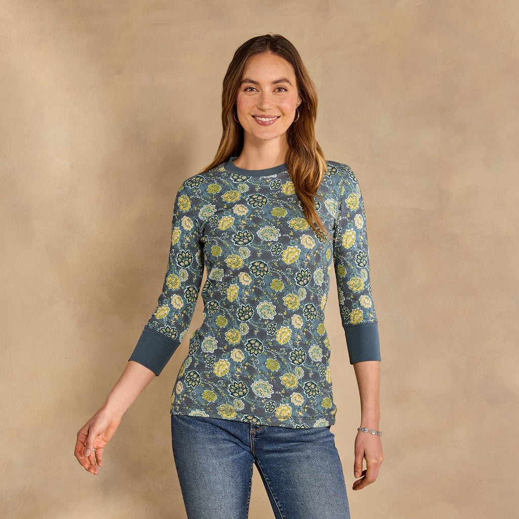 Sausalito 3/4 Sleeve Thermal. Petite