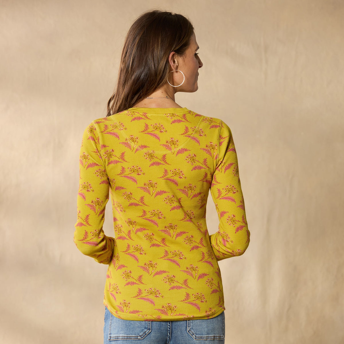Sausalito 3/4 Sleeve Thermal. Petite