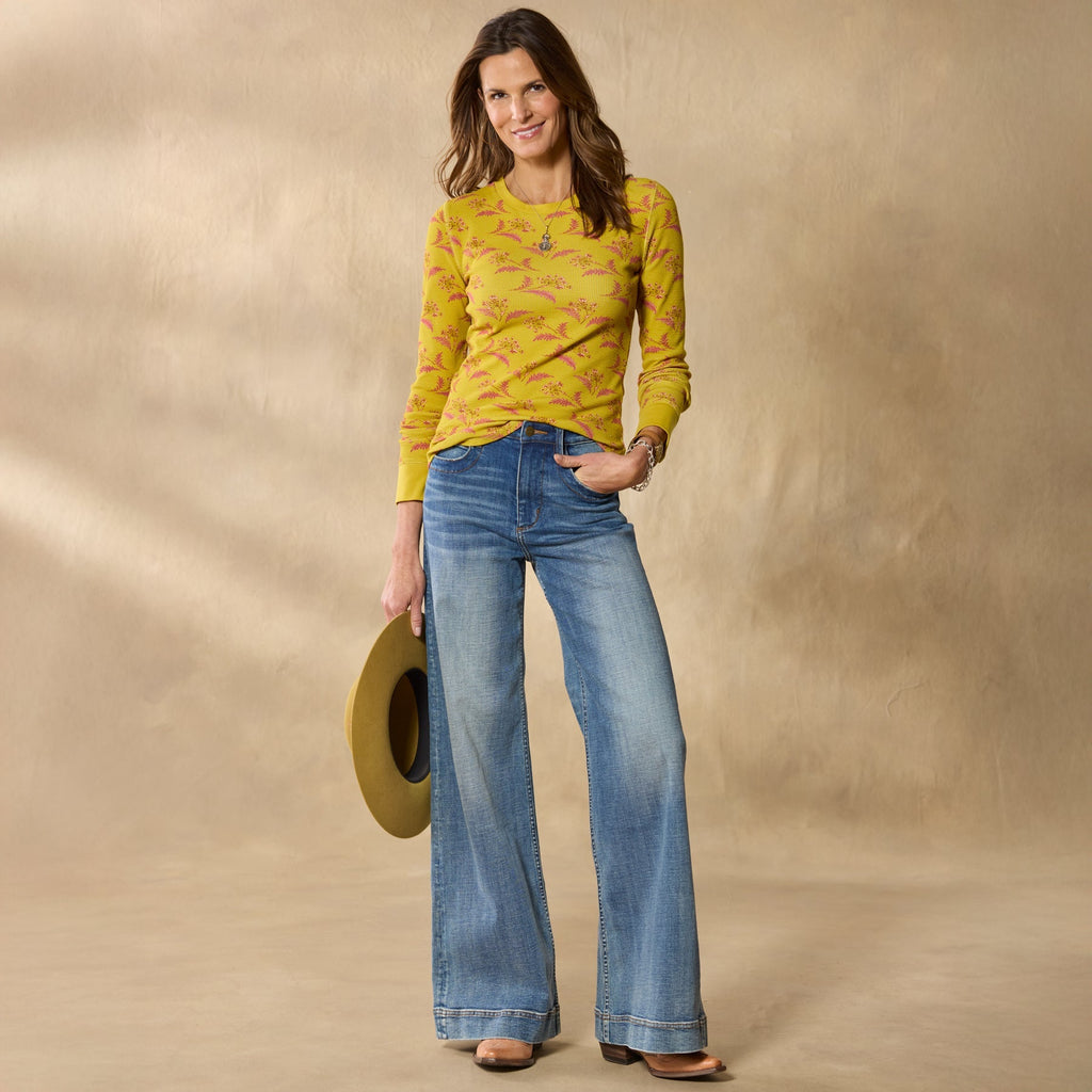 Sausalito 3/4 Sleeve Thermal. Petite