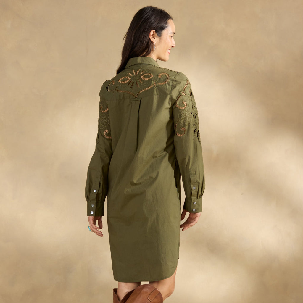 Sonda Shirt Dress. Petite