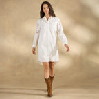Sonda Shirt Dress. Petite