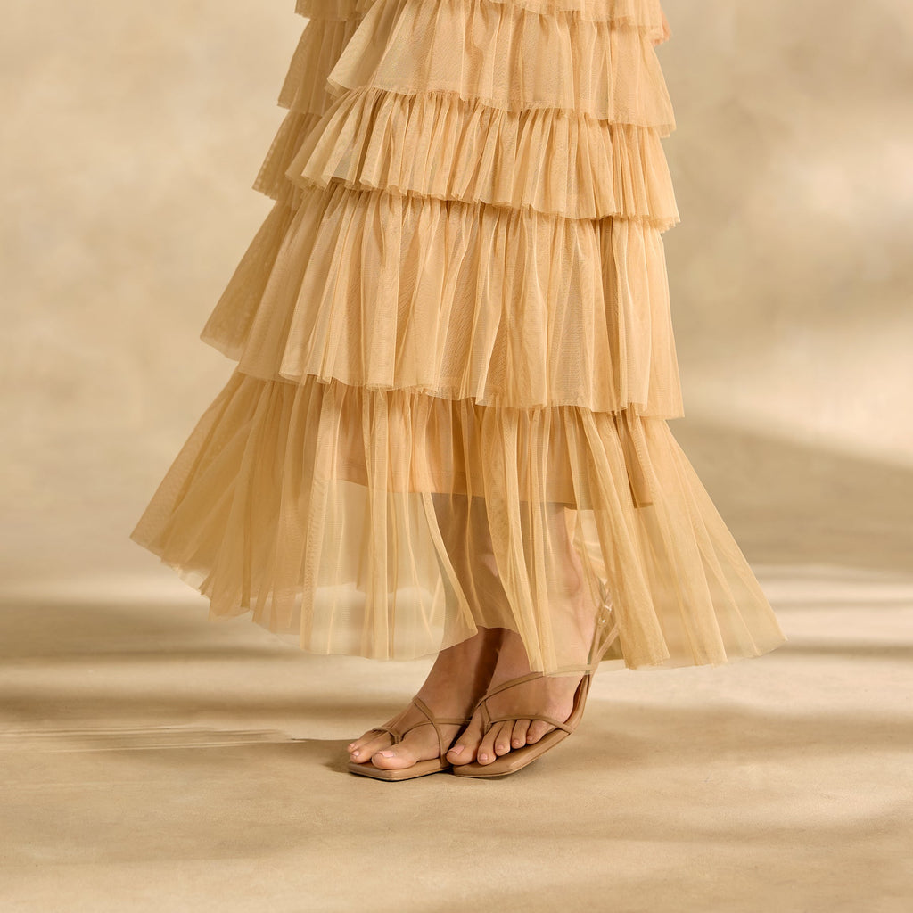 Millbrae Mesh Dress. Petite