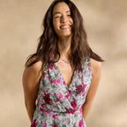 Champs de Fleur Printed Dress. Petite