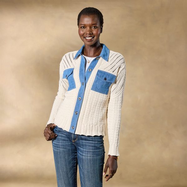 Mesquite Mixed-Media Jacket