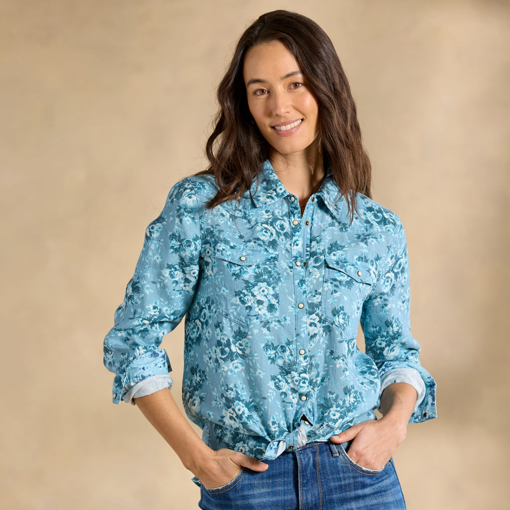Willow Linen Floral Shirt