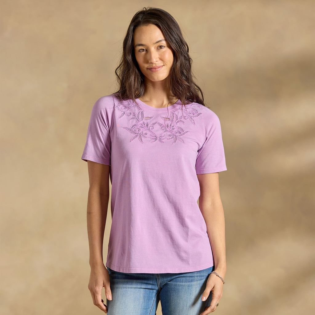 Toluca Lace Tee. Petite