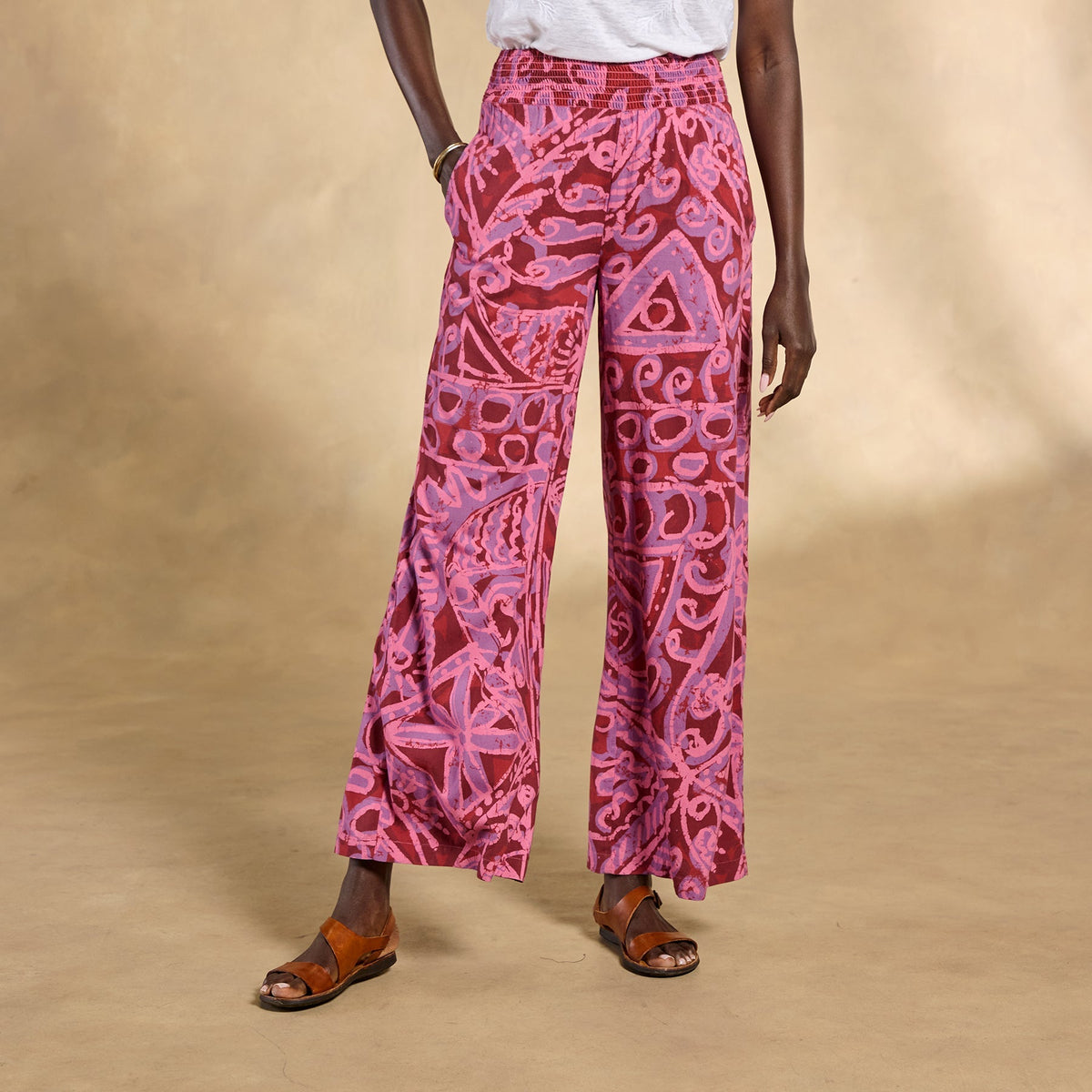 Himari Floral Pants. Petite
