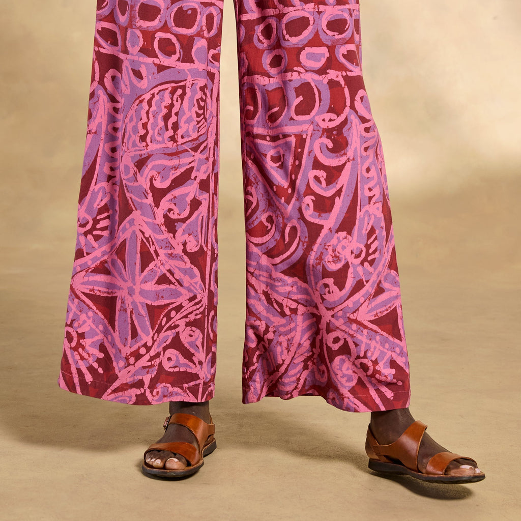 Himari Floral Pants. Petite