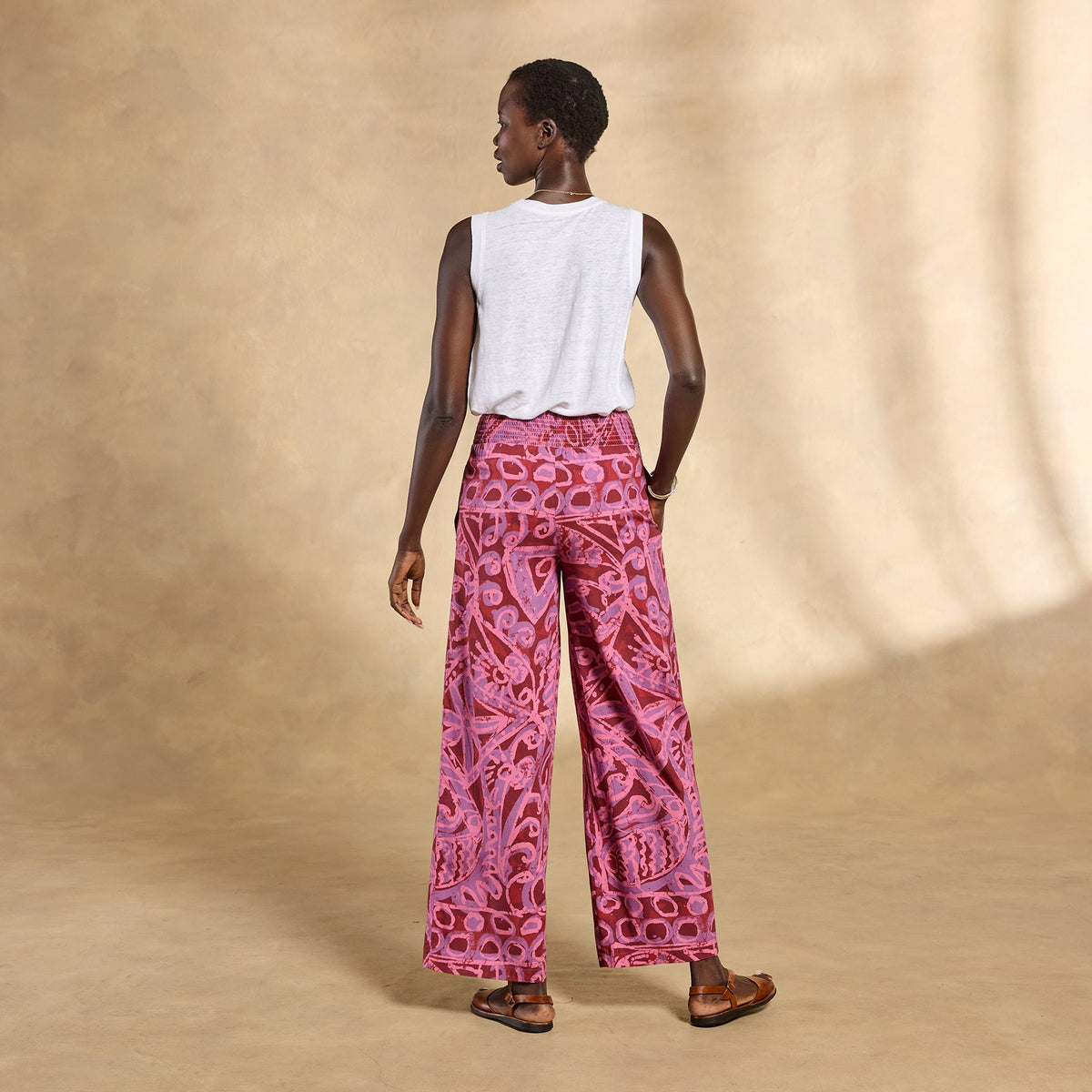 Himari Floral Pants. Petite