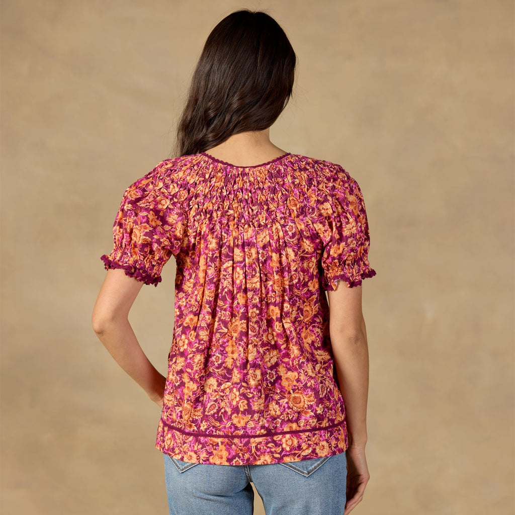 Lodi Printed Top. Petite