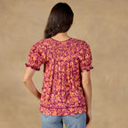 Lodi Printed Top. Petite