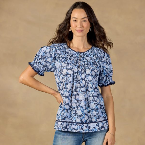 Lodi Printed Top. Petite