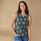 Mollie Printed Tank. Petite
