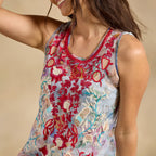 Floral Dancer Mesh Dress