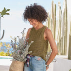 Ravina Shell Sweater. Petite