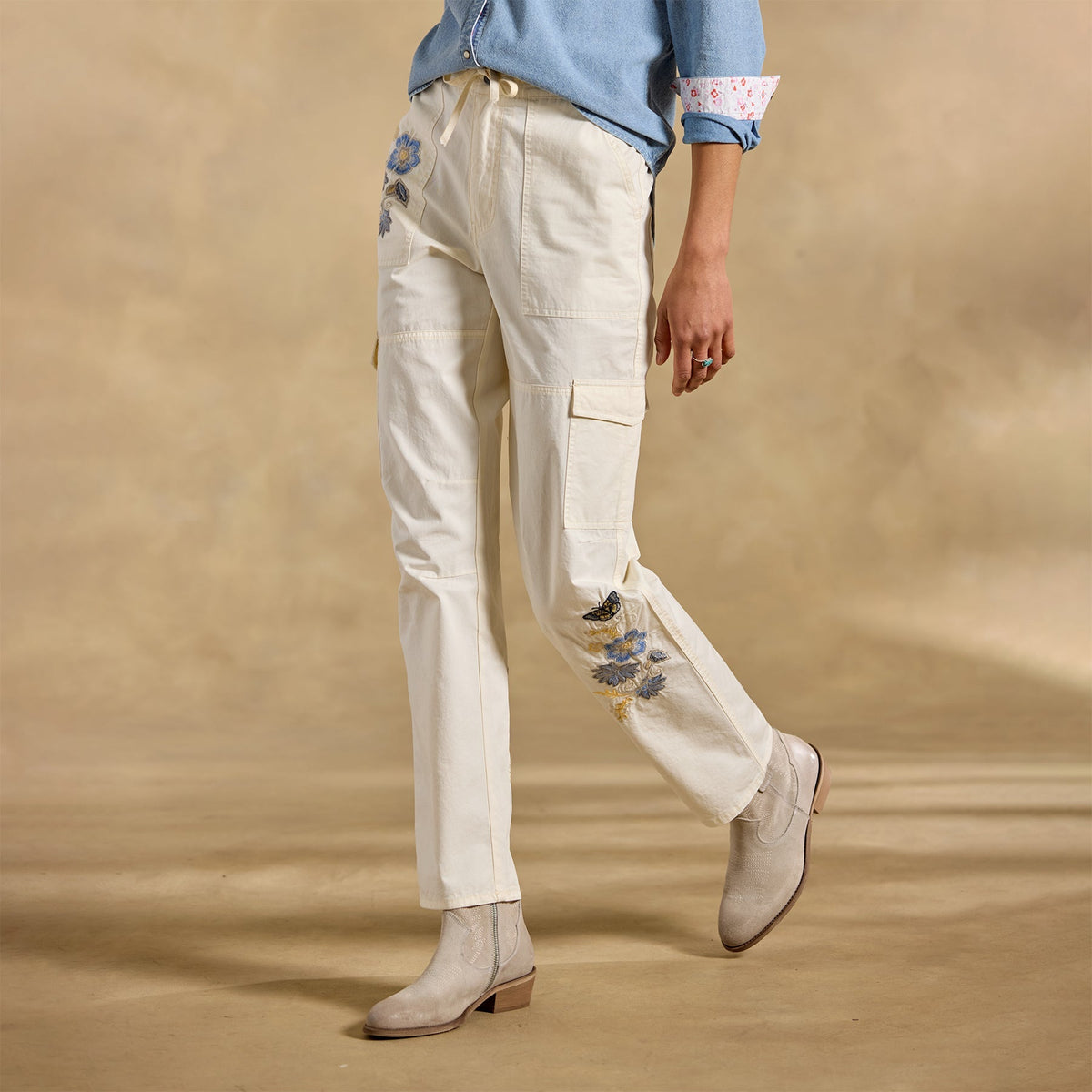 Starling Embroidered Pants
