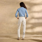 Starling Embroidered Pants. Petite