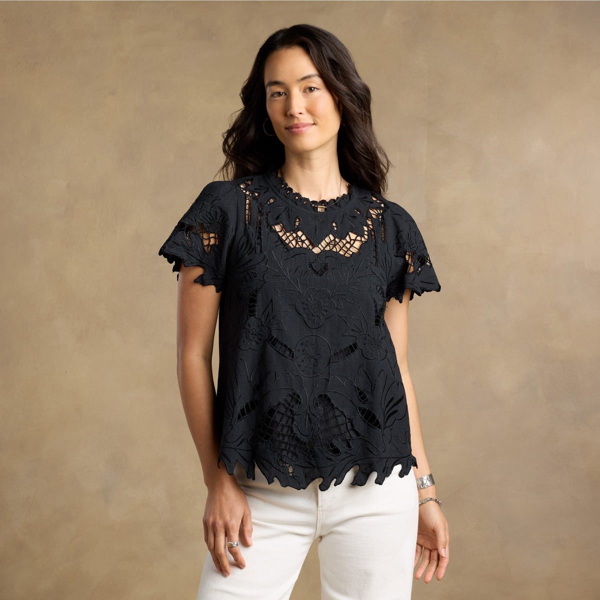 Ayre Lace Top. Petite