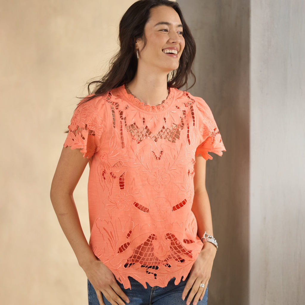 Ayre Lace Top. Petite