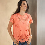 Ayre Lace Top. Petite