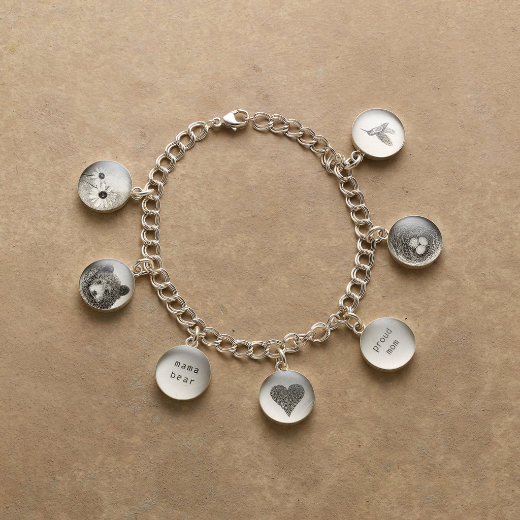 Mama Bear Charm Bracelet