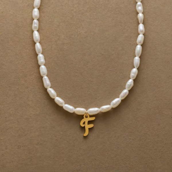 Mikumi Monogram Necklace