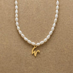 Mikumi Monogram Necklace
