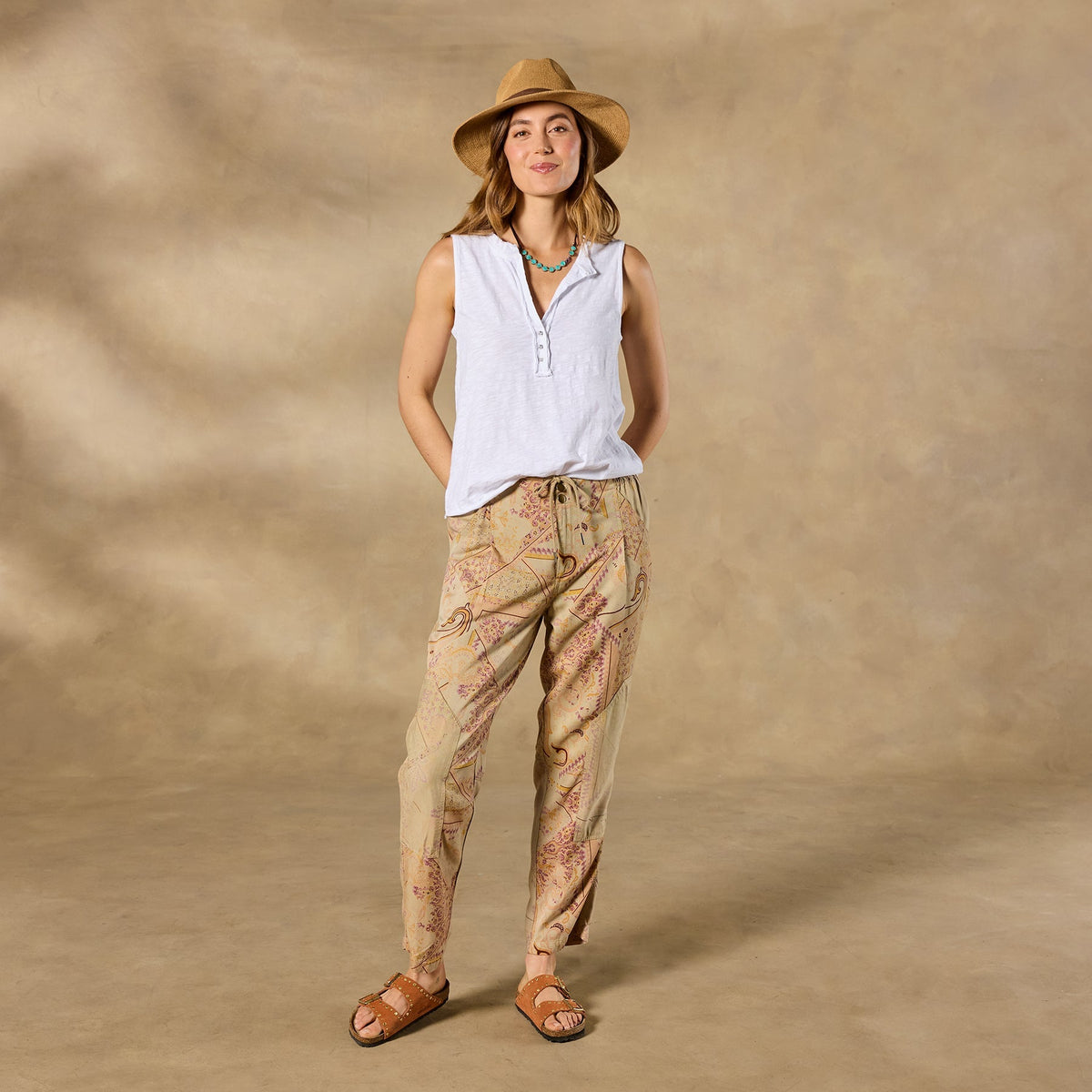 Brooks Henley Tank