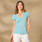 Laurette Sweater Tee. Petite
