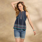 Tolouse Embroidered Tank