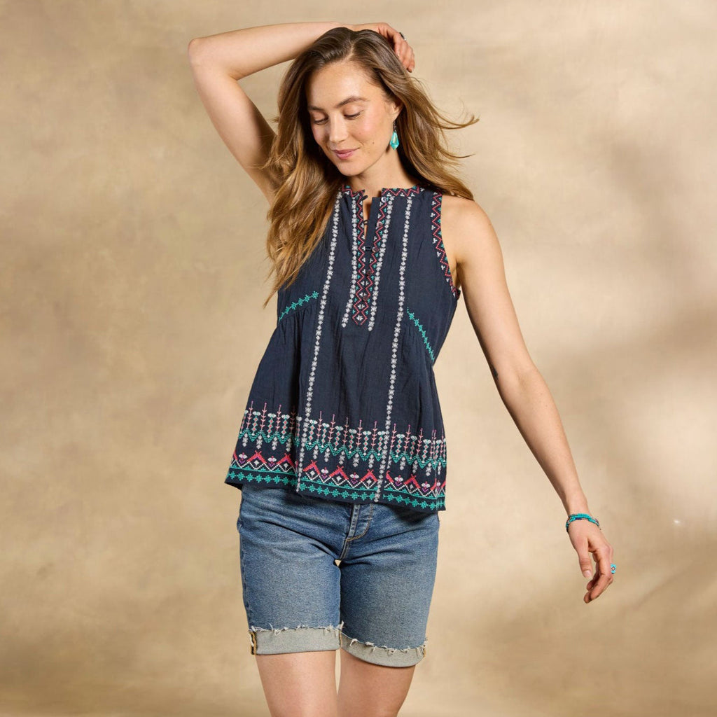 Tolouse Embroidered Tank