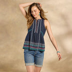 Tolouse Embroidered Tank