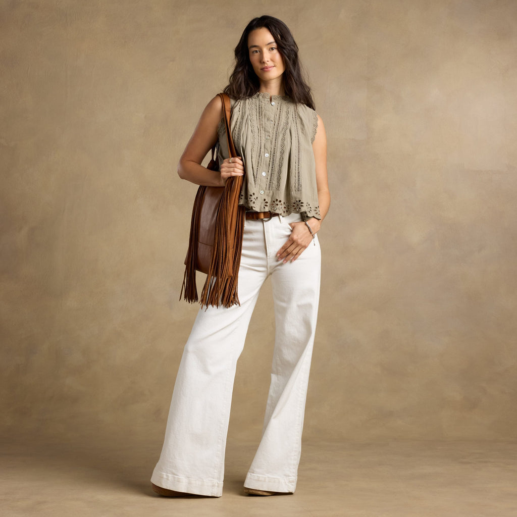 Malia Eyelet Top