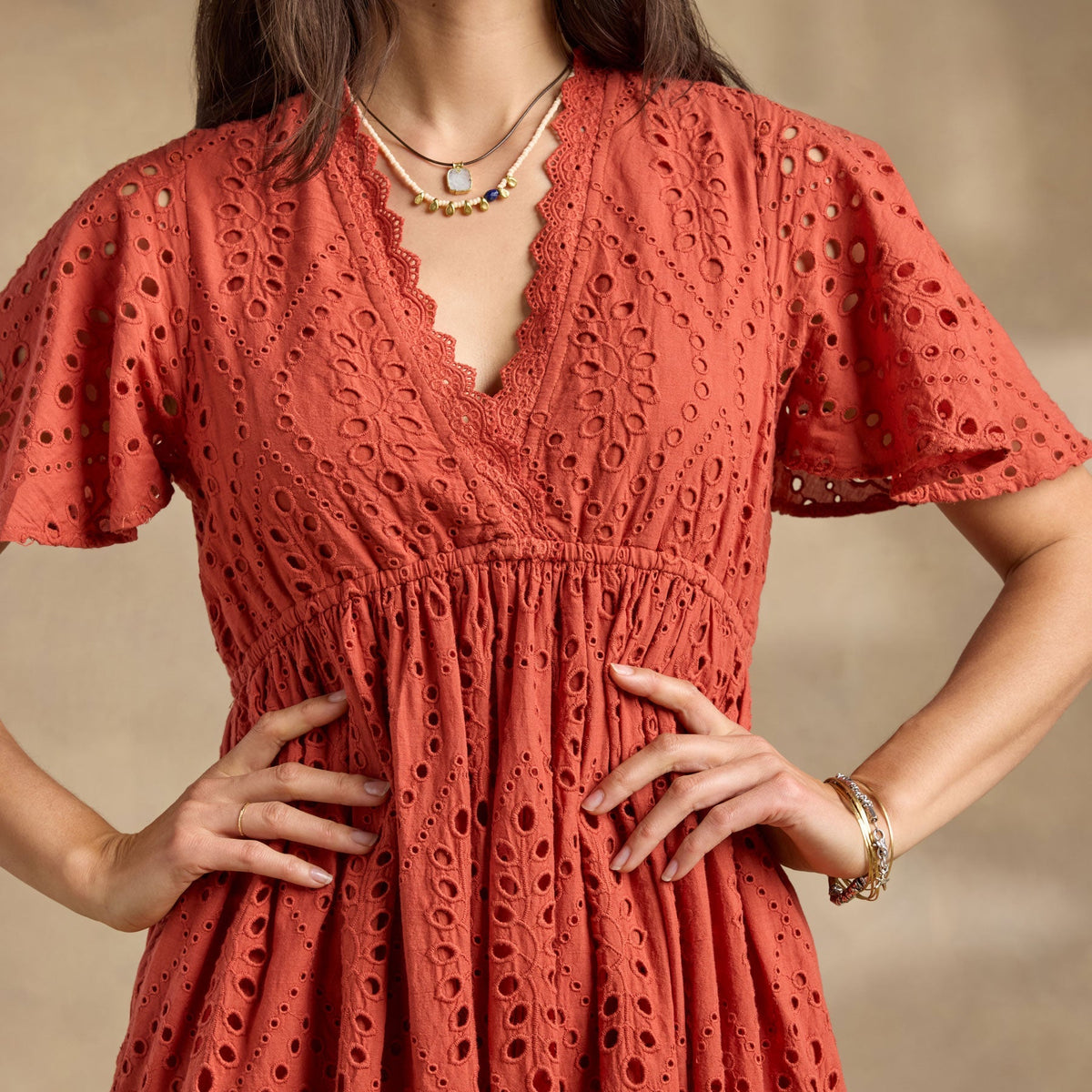 Avellino Eyelet Dress