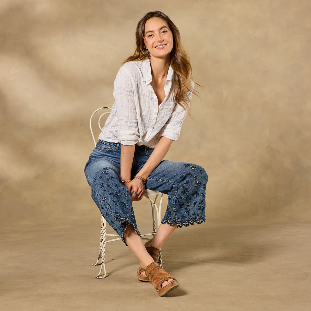 Elodie Button Down Shirt