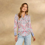 Geranium Shirt. Petite