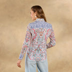 Geranium Shirt. Petite