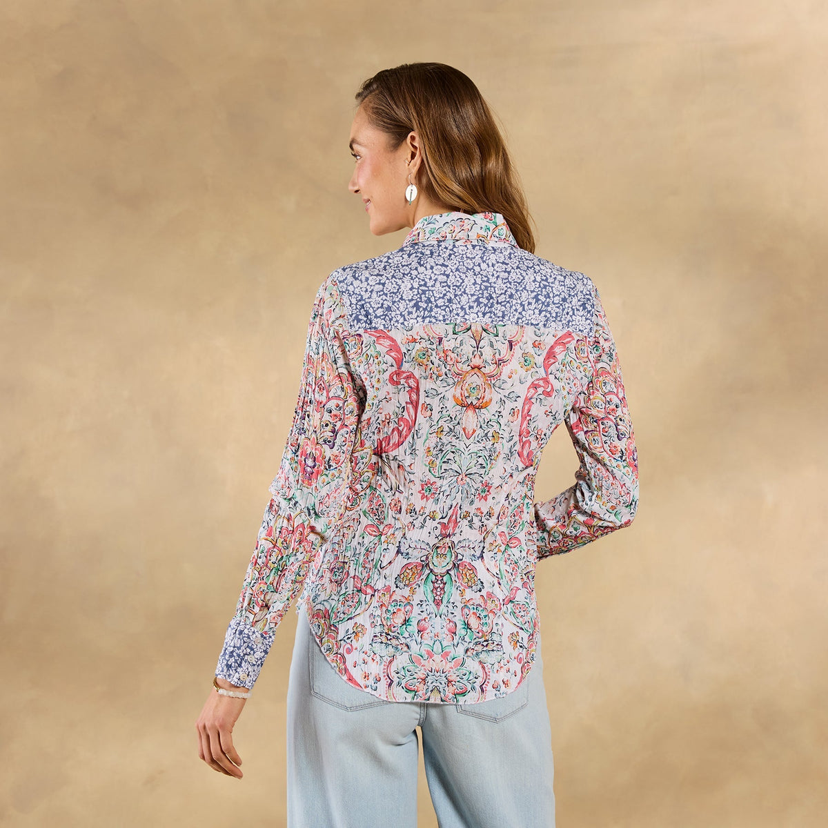 Geranium Shirt. Petite