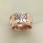 Rose Gold Strength Ring